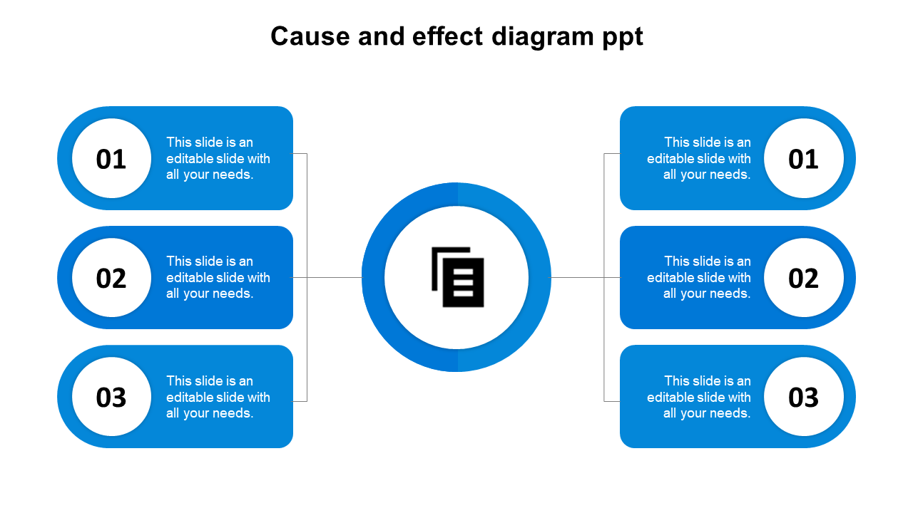 Free - Get the Best Cause and Effect Diagram PPT Template